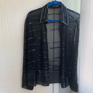 ✨Vintage Beaded Sheer Jacket✨
